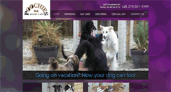 Desktop Screenshot of poochiesresortspa.com